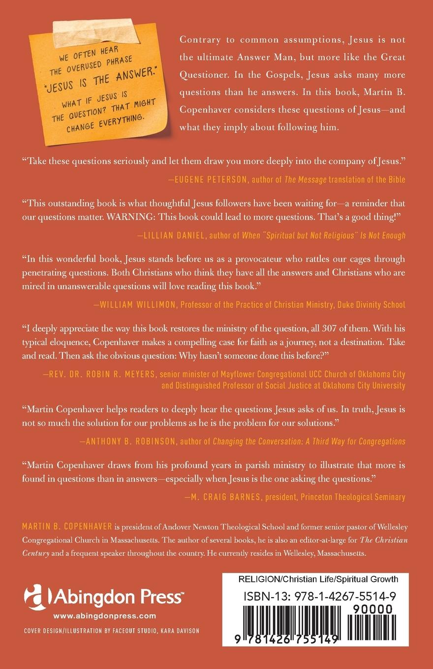 Rückseitencover Jesus Is the Question