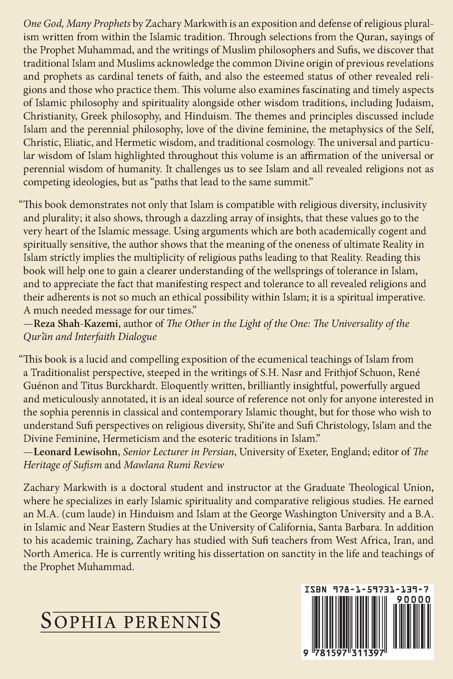 Rückseitencover One God, Many Prophets