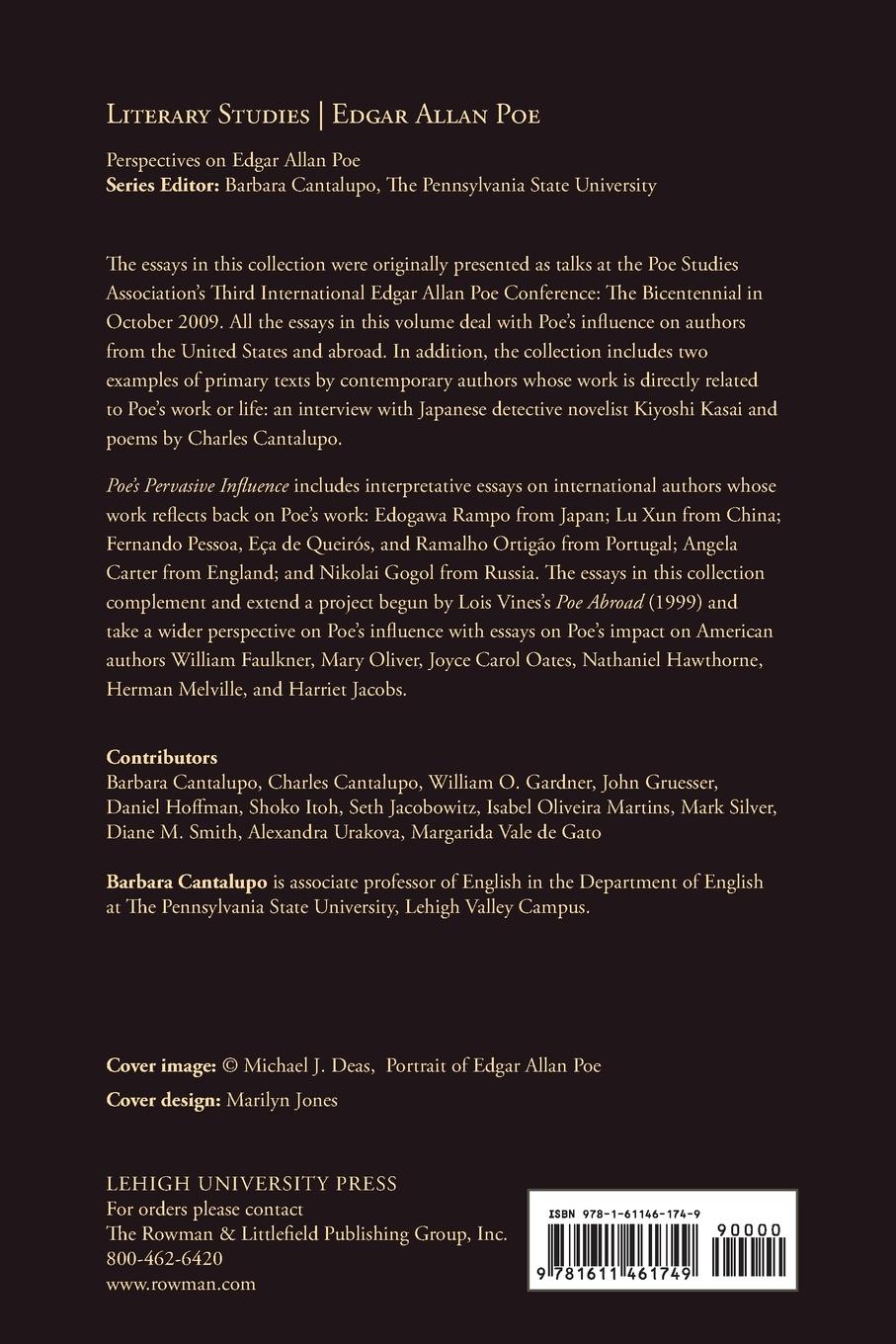Rückseitencover Poe's Pervasive Influence