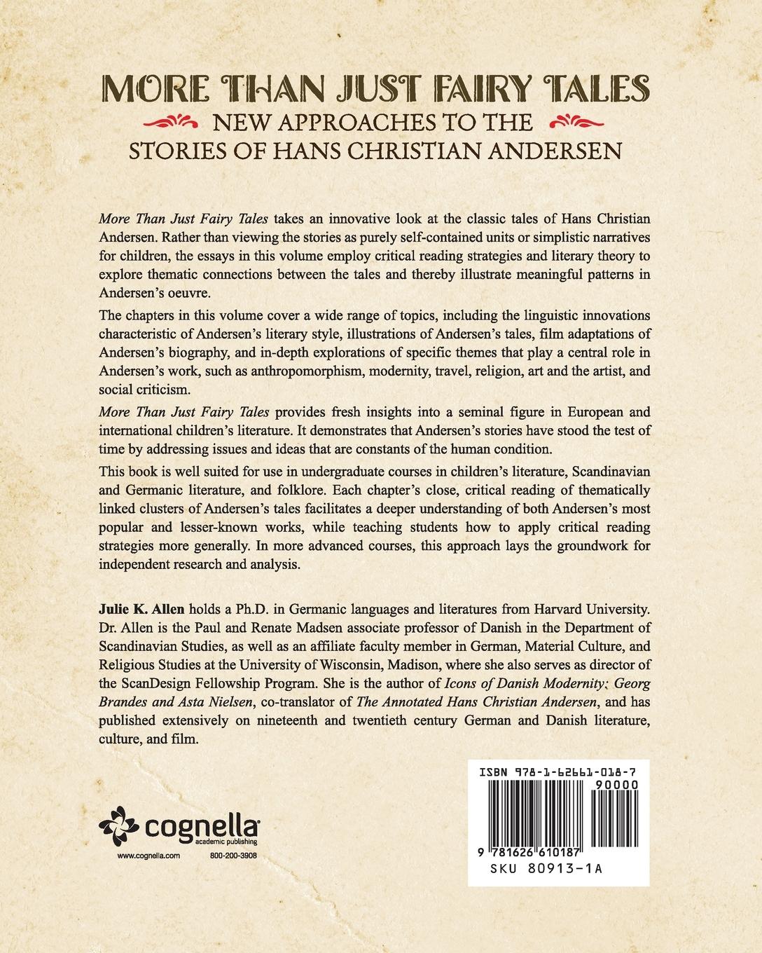 Rückseitencover More Than Just Fairy Tales