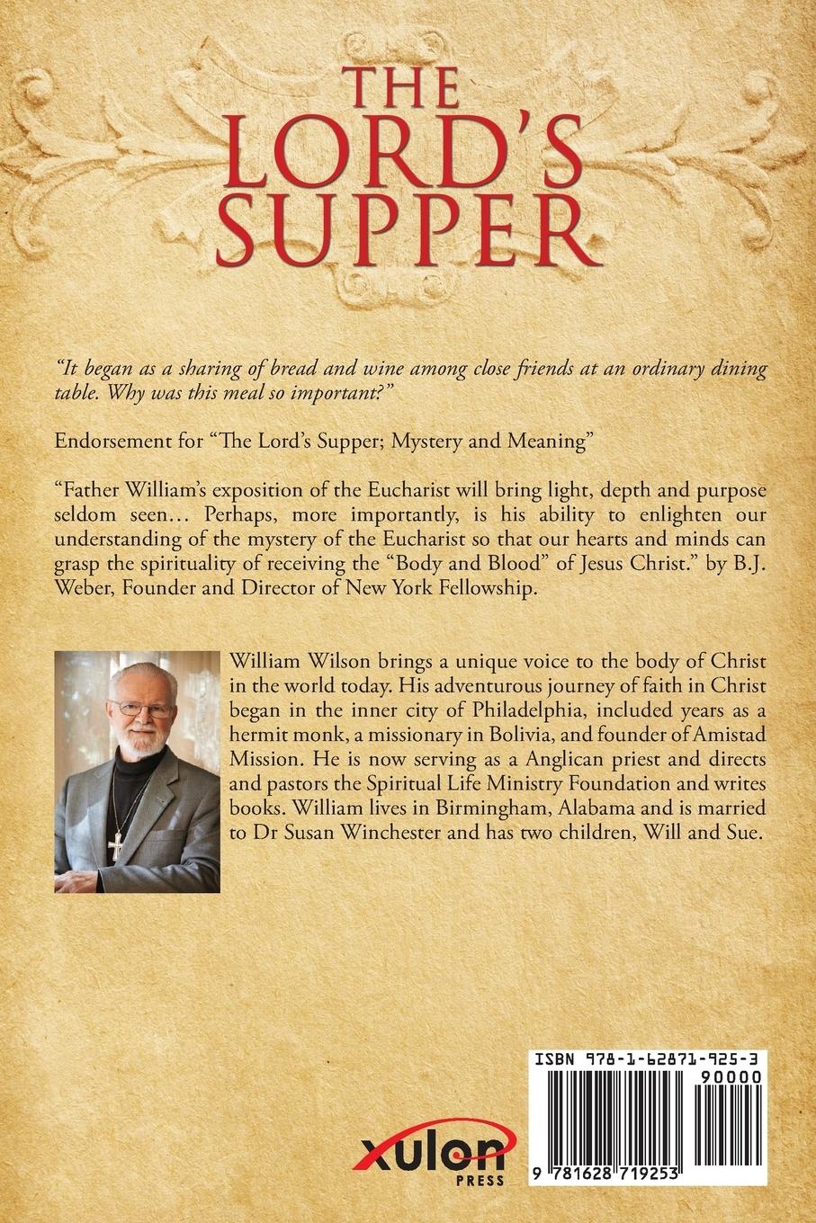 Rückseitencover The Lord's Supper