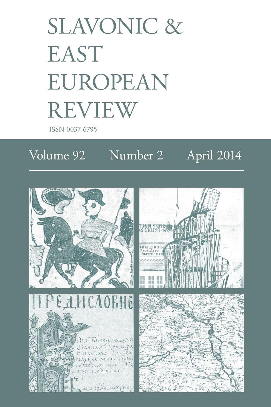 Vorderes Coverbild Slavonic & East European Review (92