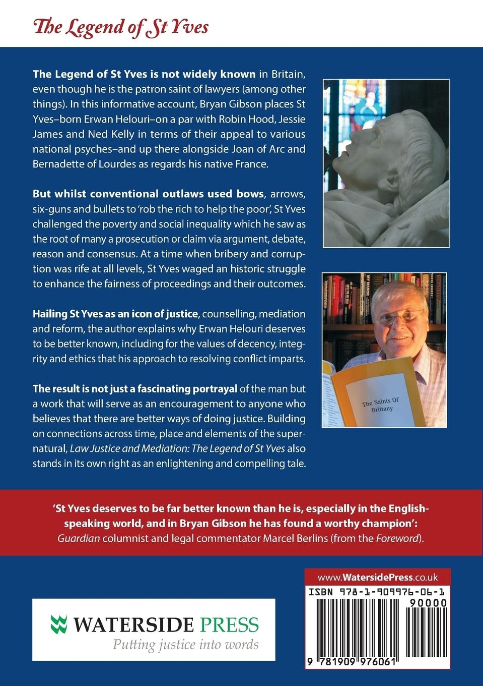 Rückseitencover The Legend of St Yves