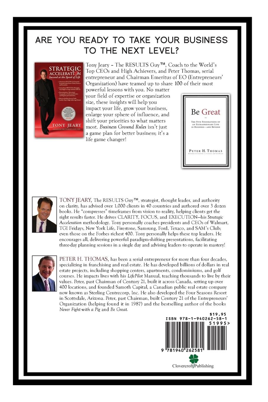 Rückseitencover Business Ground Rules for HVAC Contractors