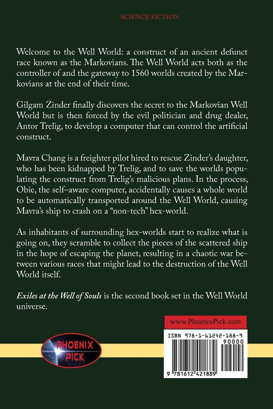 Rückseitencover Exiles at the Well of Souls (Well World Saga