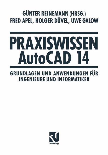 Vorderes Coverbild Praxiswissen AutoCAD 14