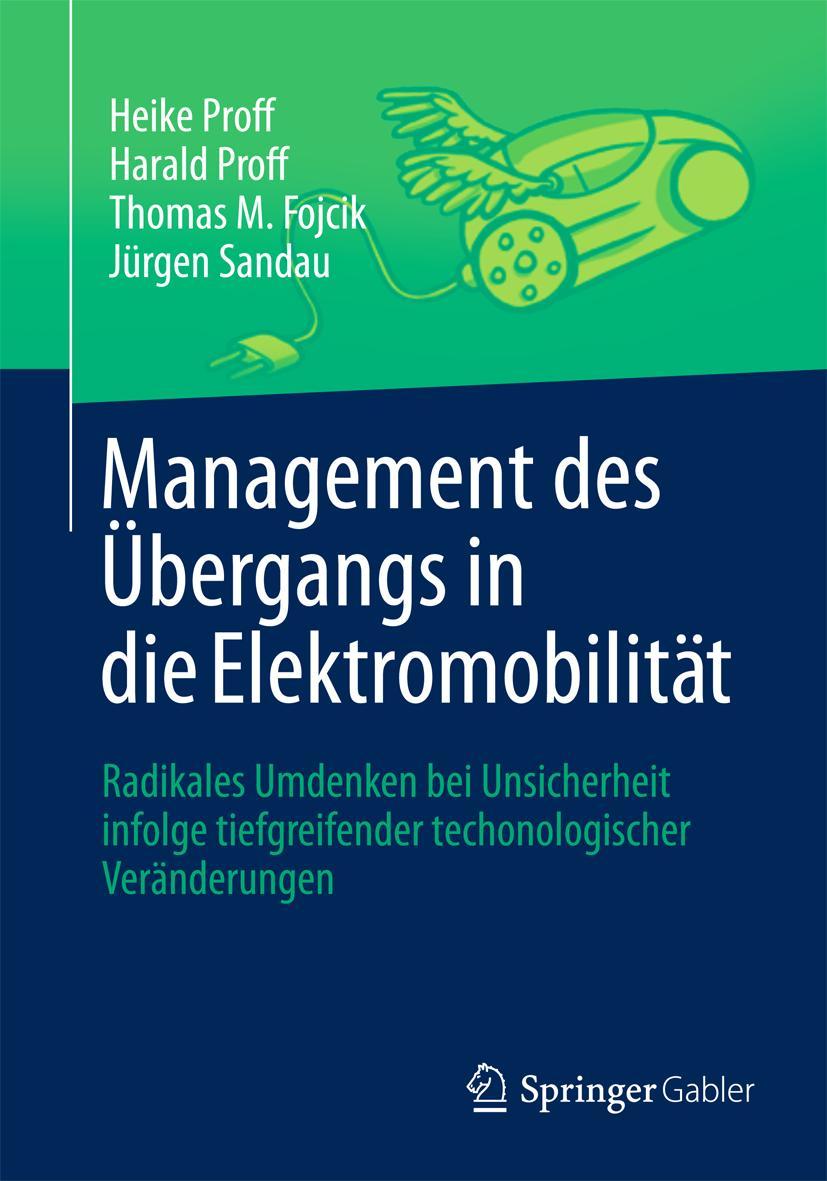 Vorderes Coverbild Management des Übergangs in die Elektromobilität