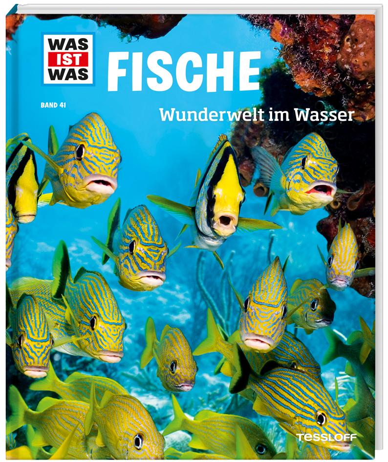 Vorderes Coverbild WAS IST WAS Band 41 Fische. Wunderwelt im Wasser