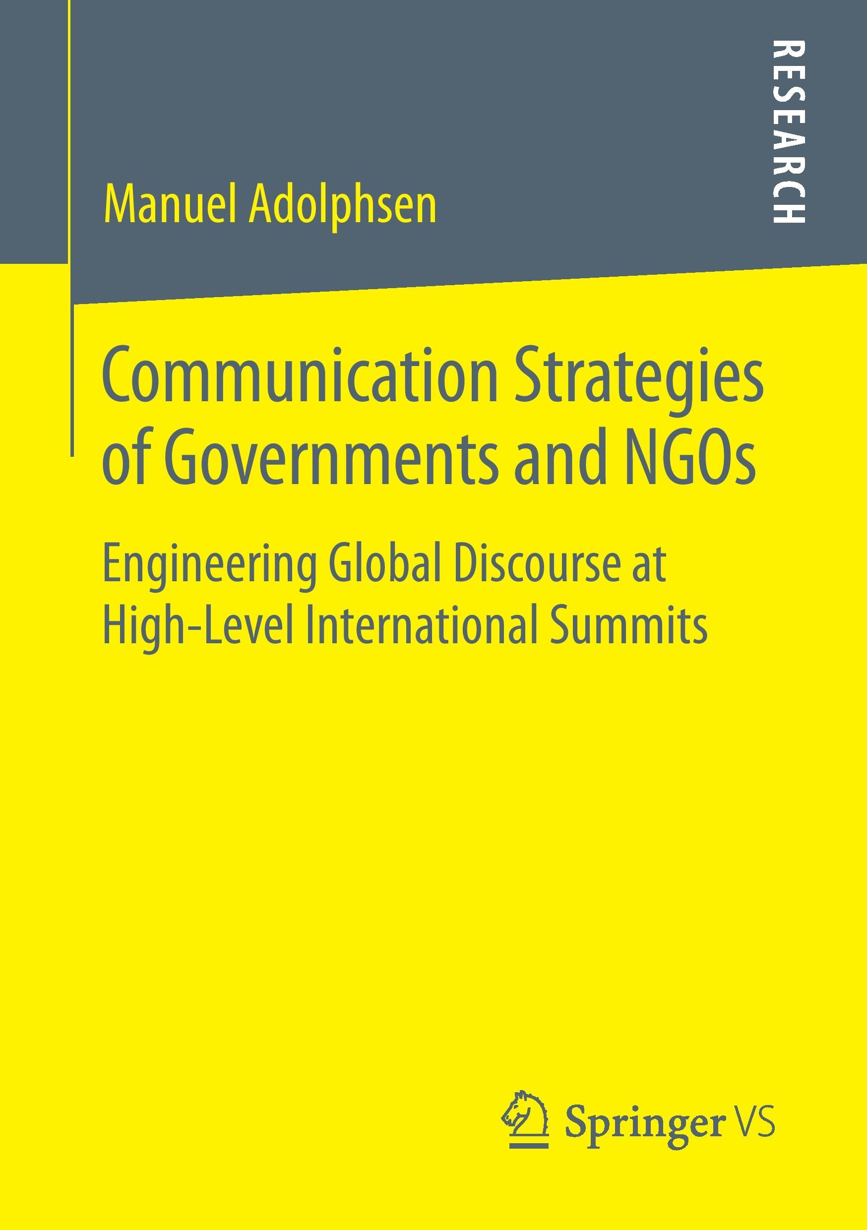Vorderes Coverbild Communication Strategies of Governments and NGOs