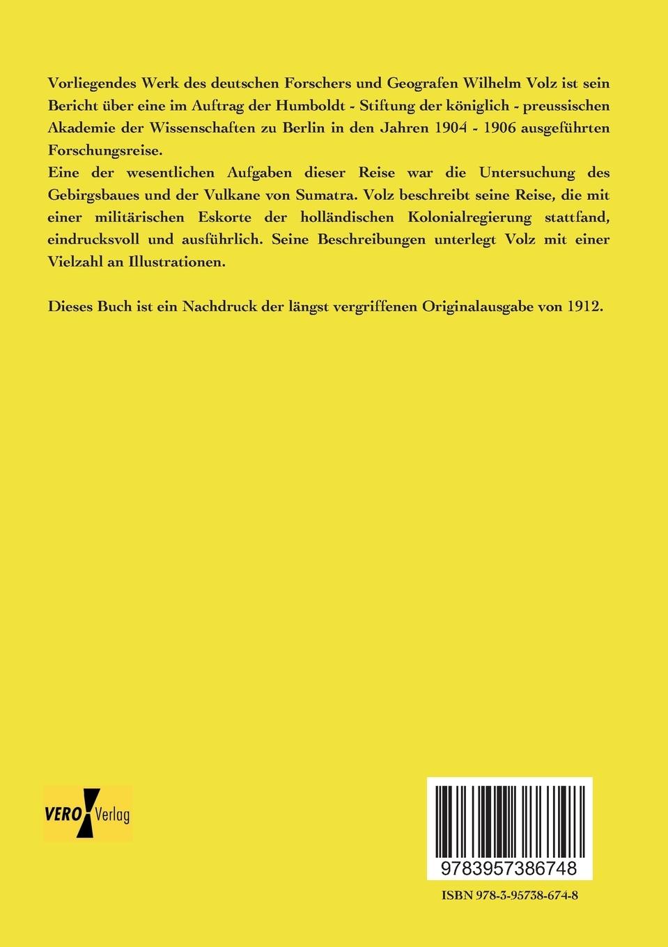 Rückseitencover Nord-Sumatra