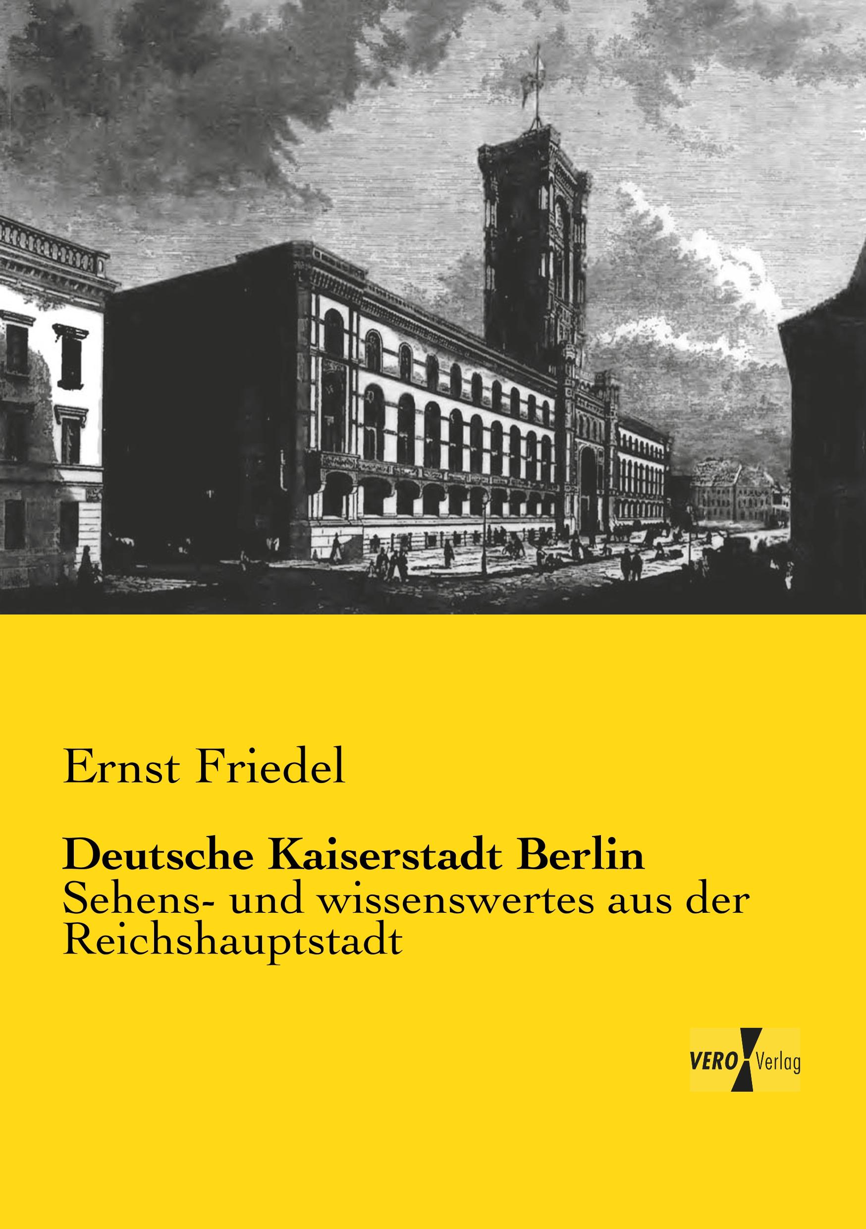 Vorderes Coverbild Deutsche Kaiserstadt Berlin