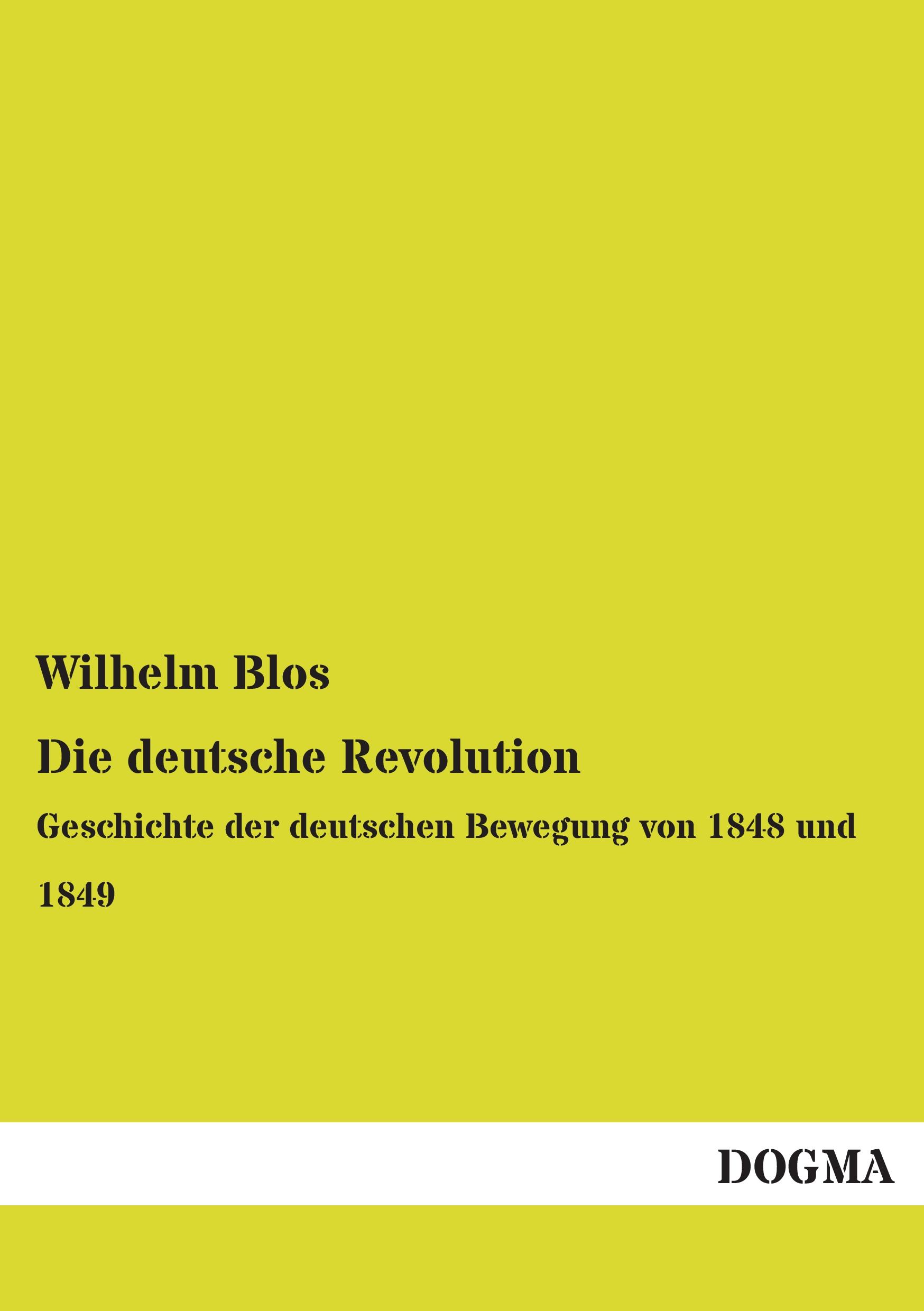 Vorderes Coverbild Die deutsche Revolution