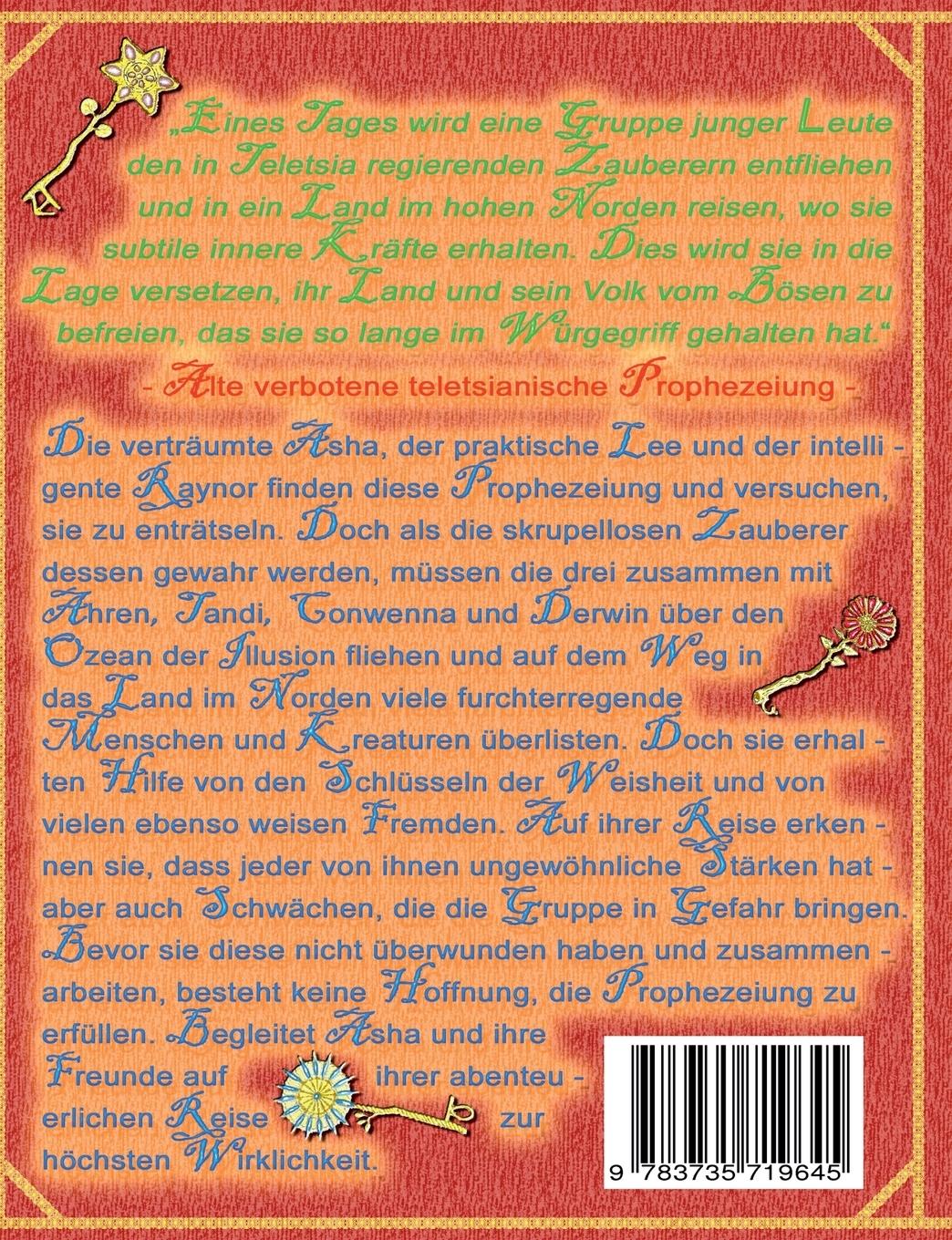 Rückseitencover Das Erwachen von Navi Septa - Die Schlüssel der Weisheit