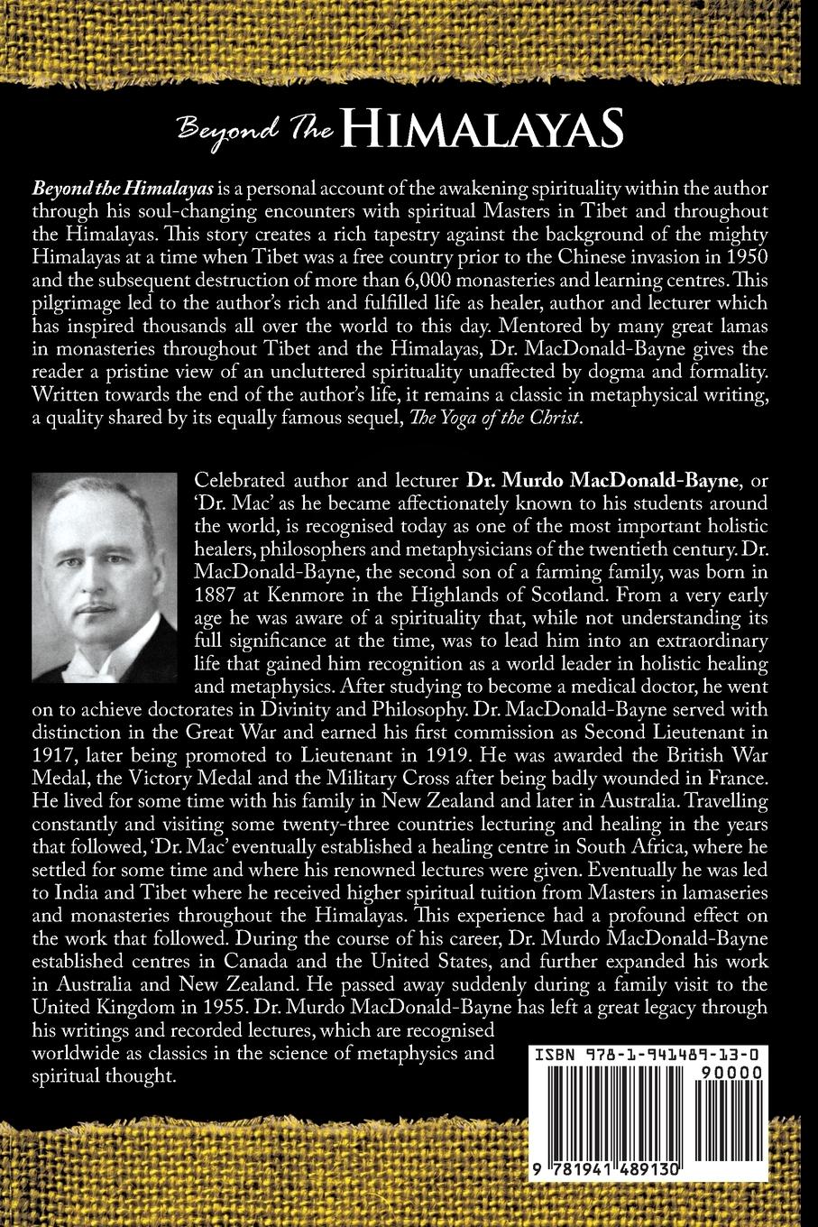 Rückseitencover Beyond the Himalayas: (A Gnostic Audio Selection, Includes Free Access to Streaming Audio Book)