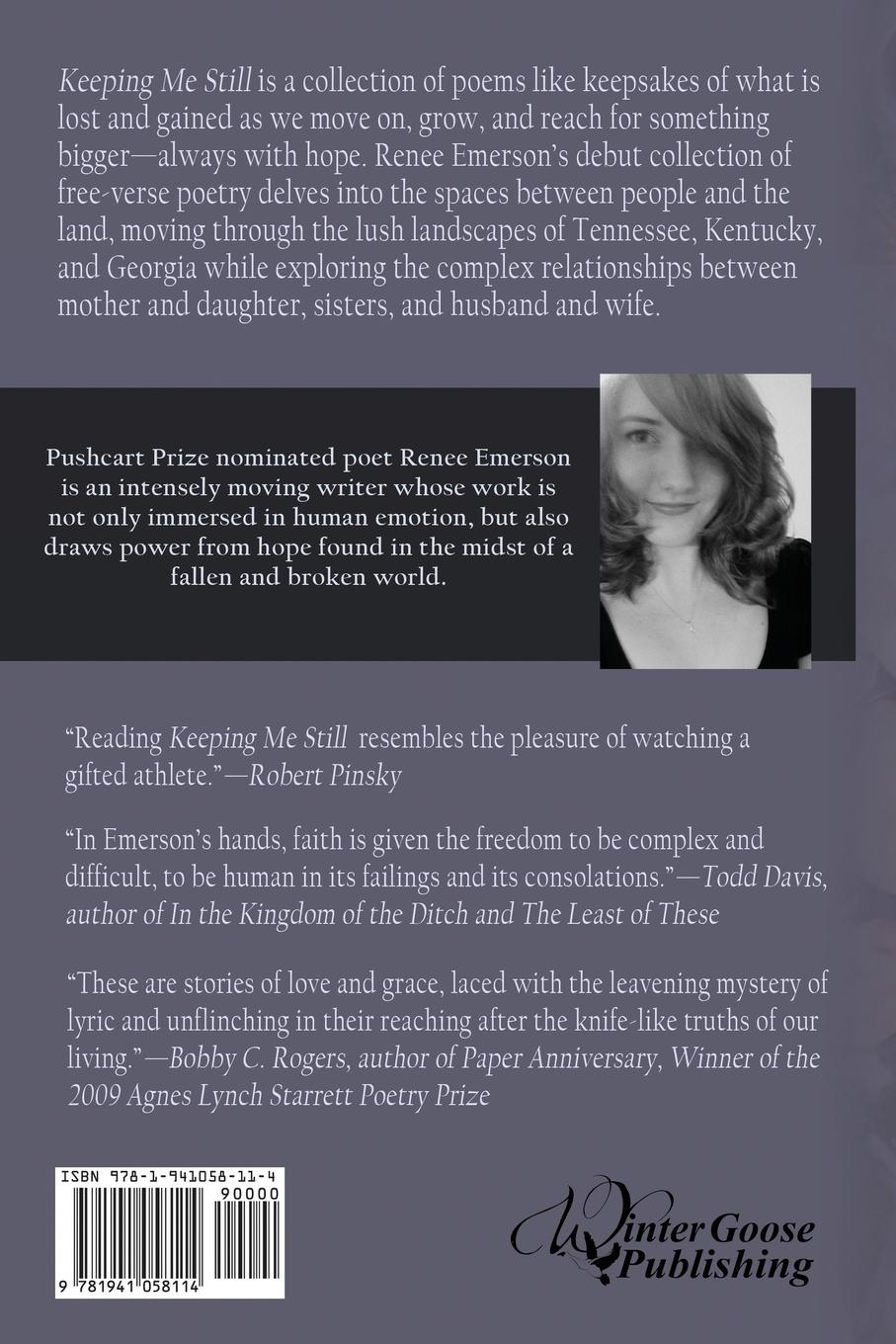 Rückseitencover Keeping Me Still