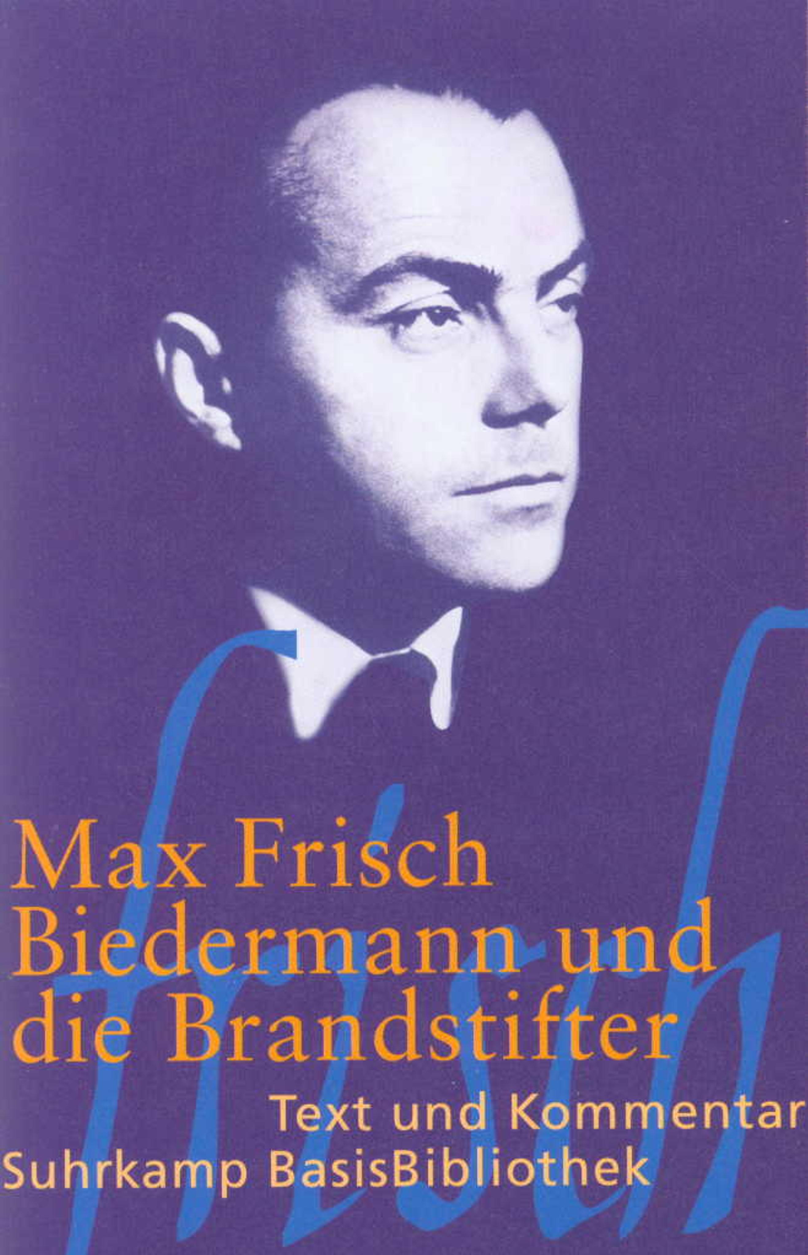 Vorderes Coverbild Biedermann und die Brandstifter