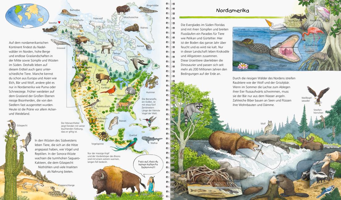 Beispielinhalt (Bild) Wieso? Weshalb? Warum? Mein großer Tieratlas