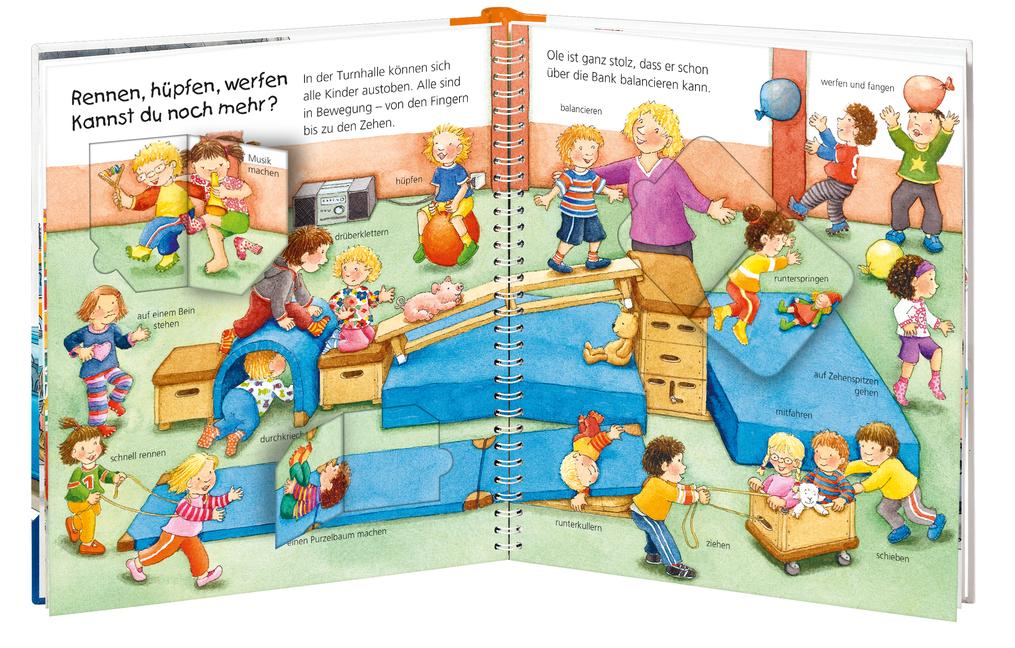 Beispielinhalt (Bild) Wieso? Weshalb? Warum? junior, Band 14: Was ich alles kann
