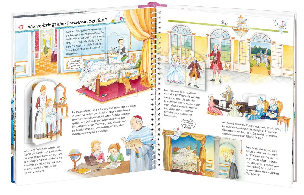 Beispielinhalt (Bild) Wieso? Weshalb? Warum?, Band 15: Alles über Prinzessinnen