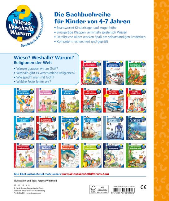 Beispielinhalt (Bild) Wieso? Weshalb? Warum?, Band 23: Religionen der Welt