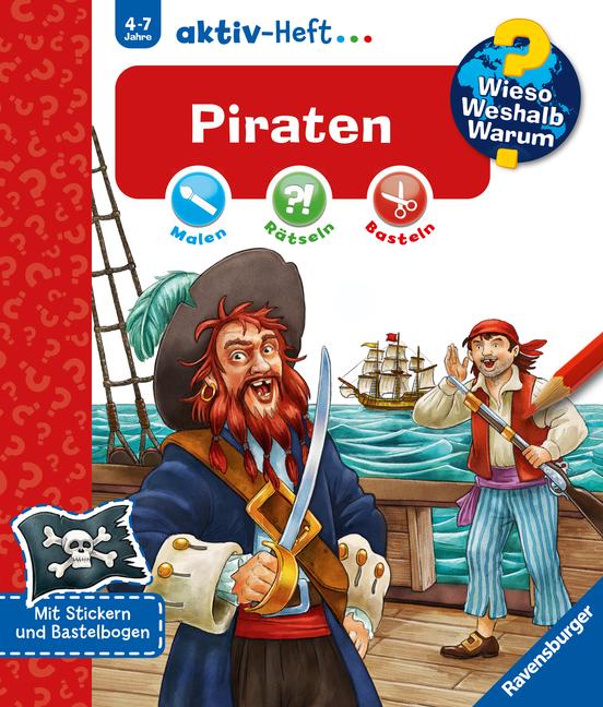 Vorderes Coverbild Wieso? Weshalb? Warum? aktiv-Heft: Piraten