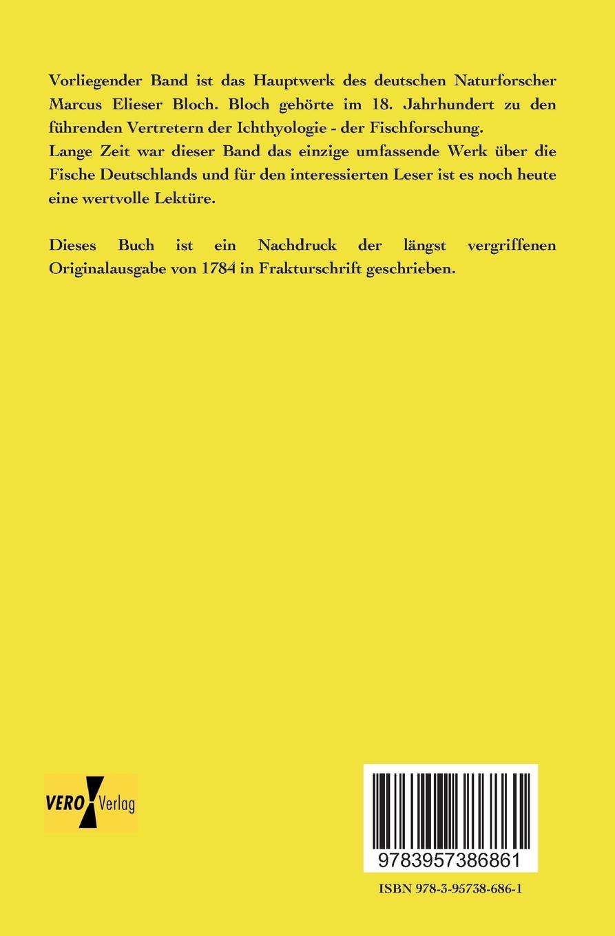 Rückseitencover Ökonomische Naturgeschichte der Fische Deutschland