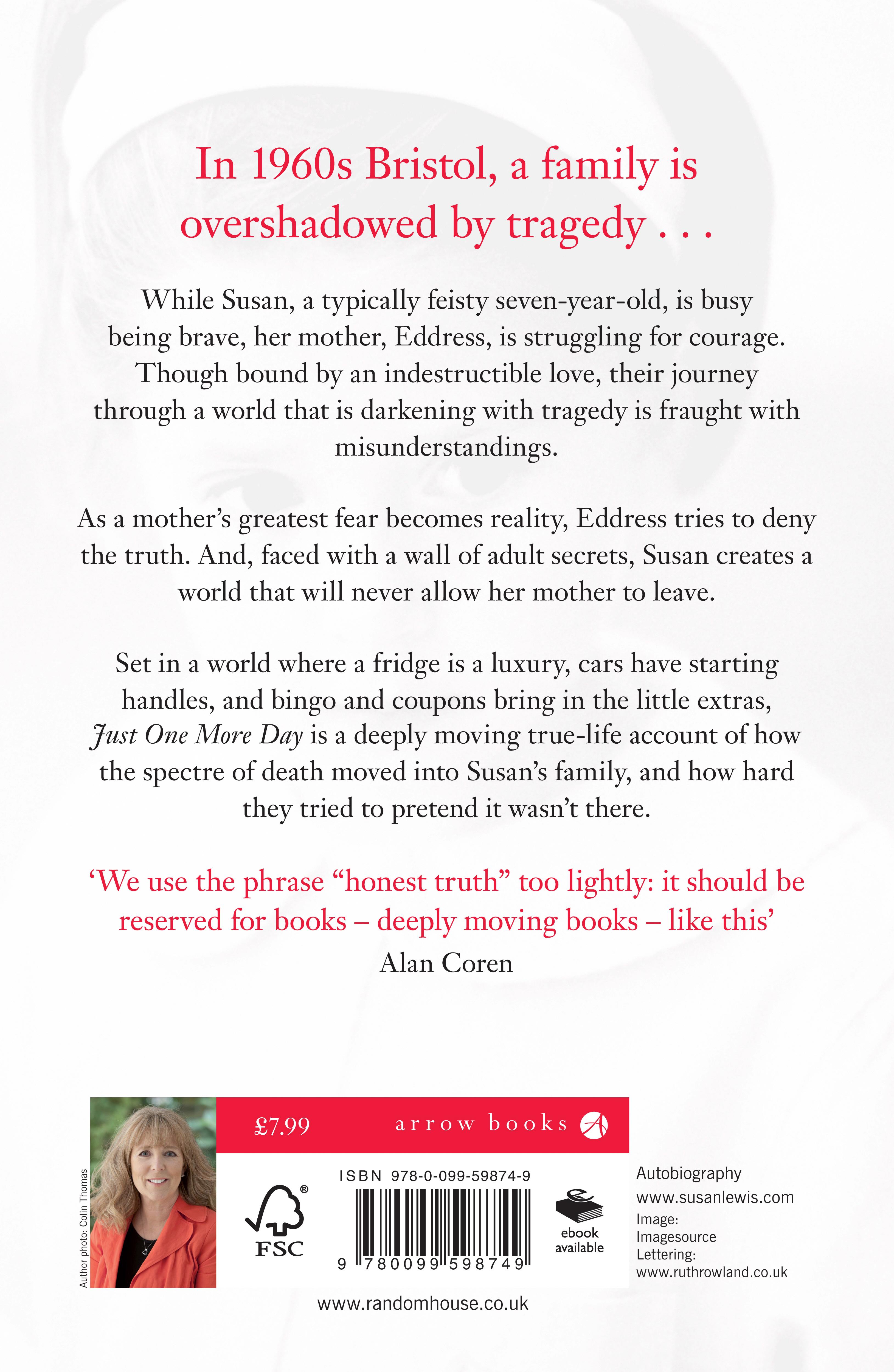 Rückseitencover Just One More Day