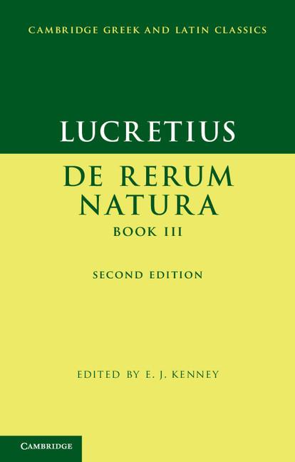 Vorderes Coverbild Lucretius