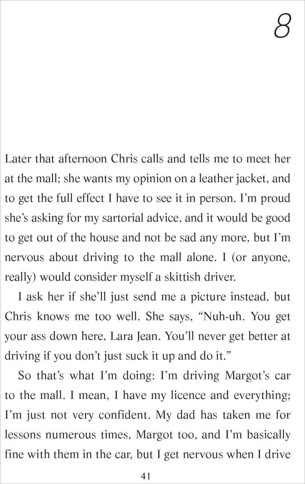 Beispielinhalt (Bild) To All the Boys I've Loved Before