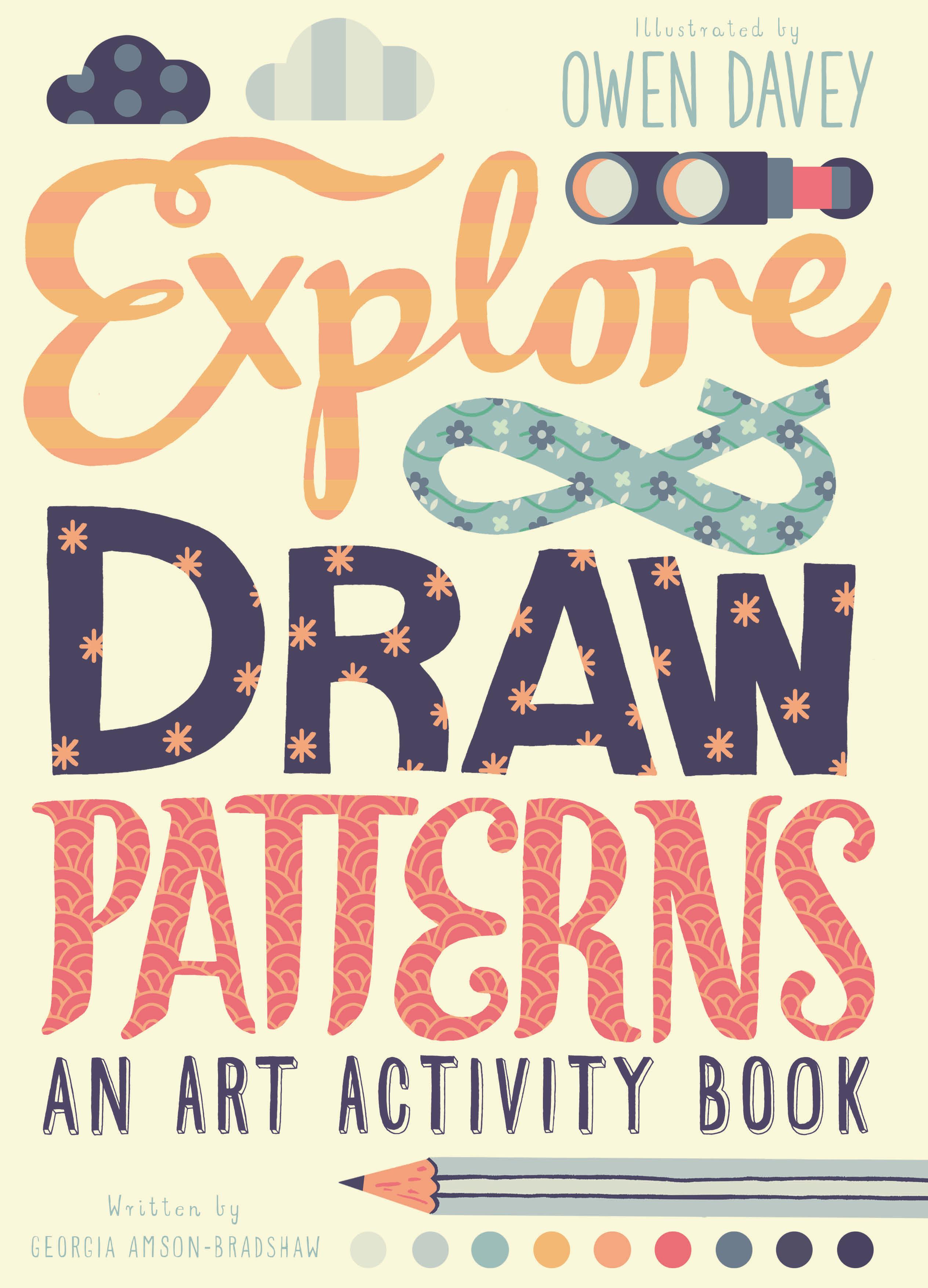 Vorderes Coverbild Explore & Draw Patterns