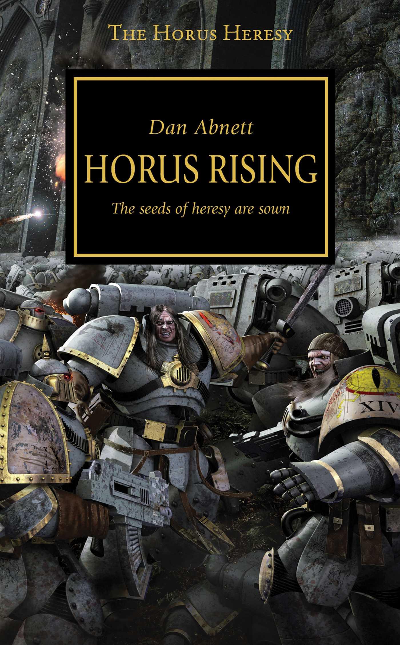Vorderes Coverbild The Horus Heresy 01. Horus Rising