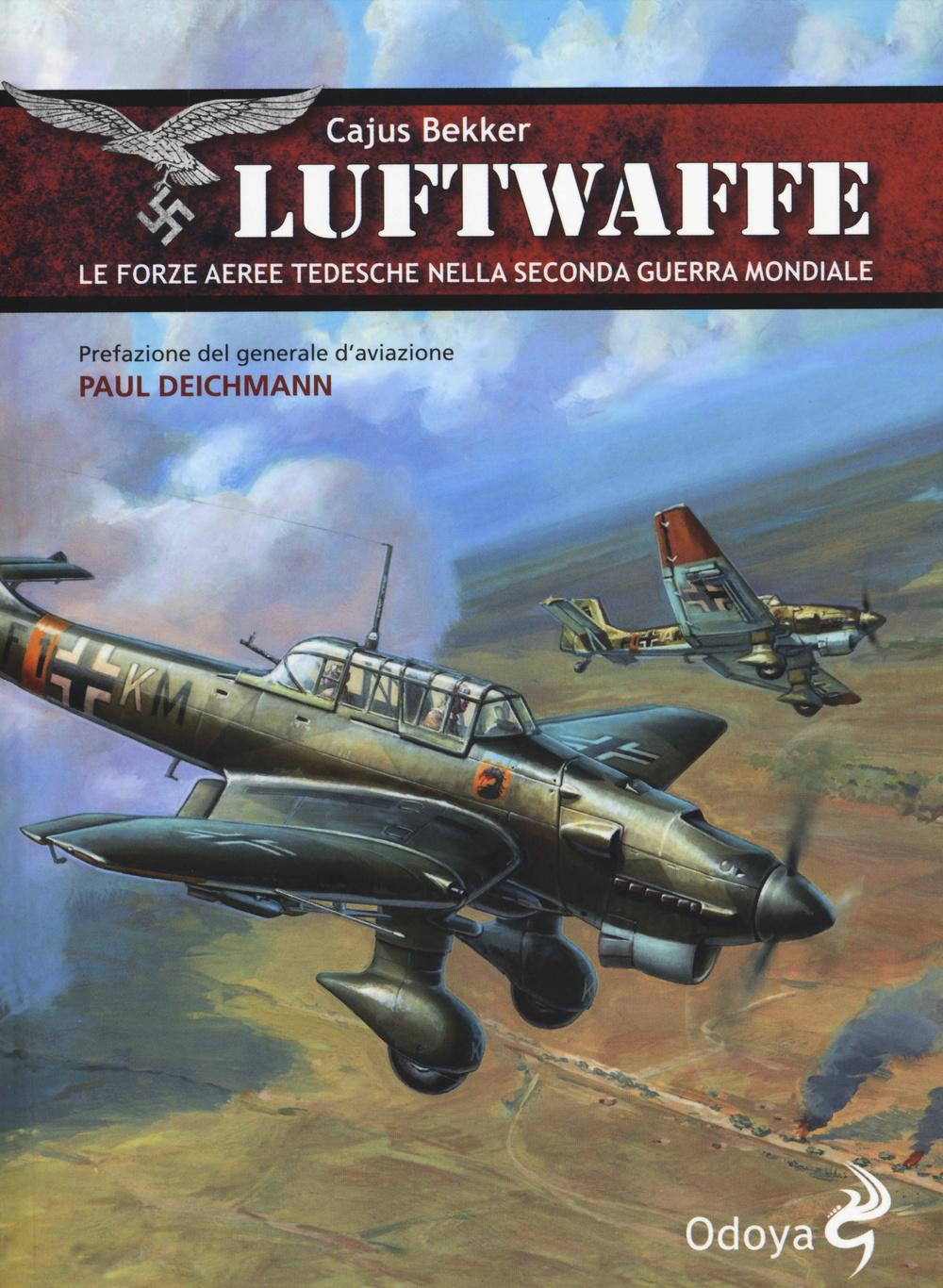 Vorderes Coverbild Luftwaffe. Le forze aeree tedesche nella seconda guerra mondiale