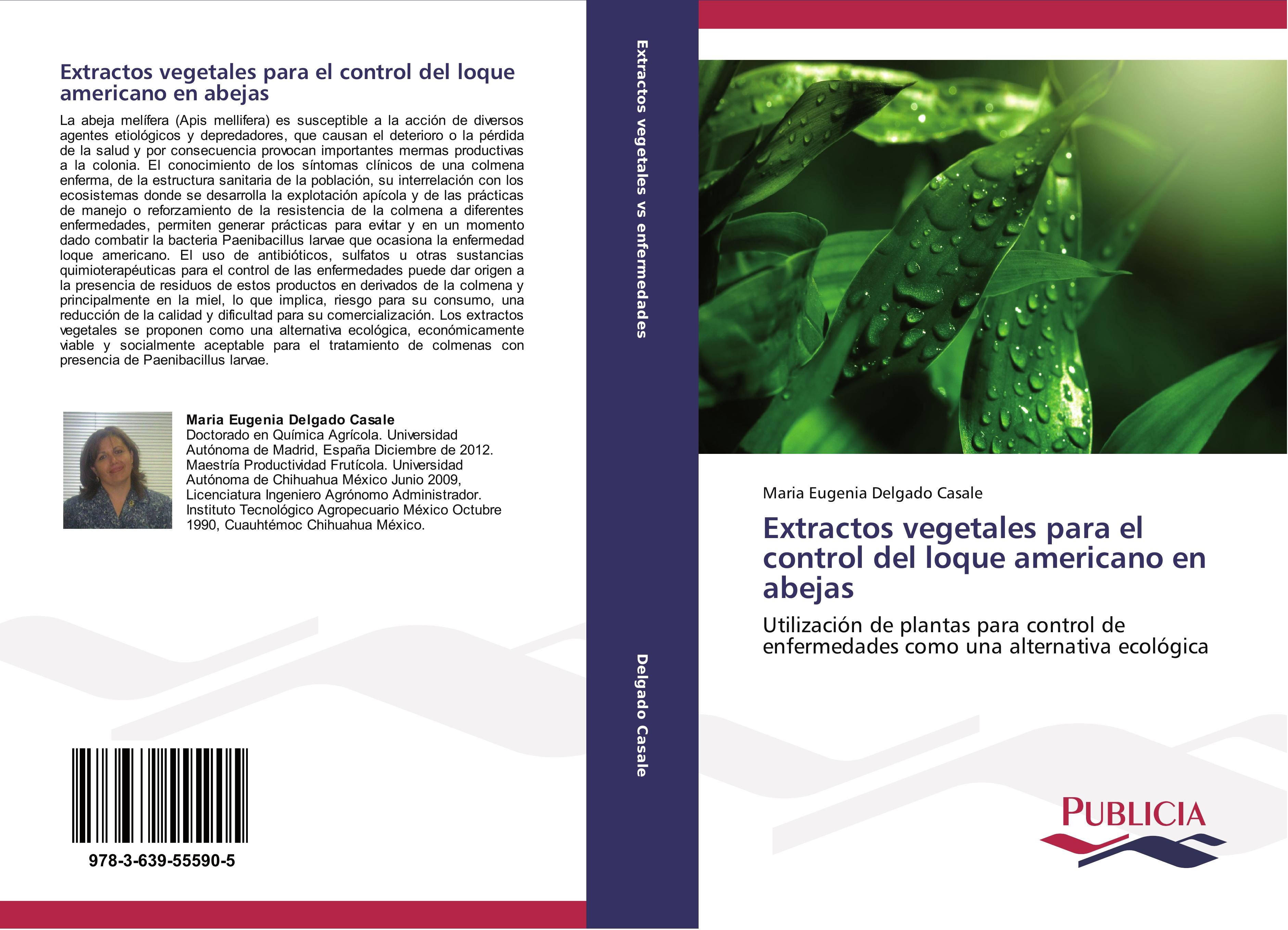 Vorderes Coverbild Extractos vegetales para el control del loque americano en abejas