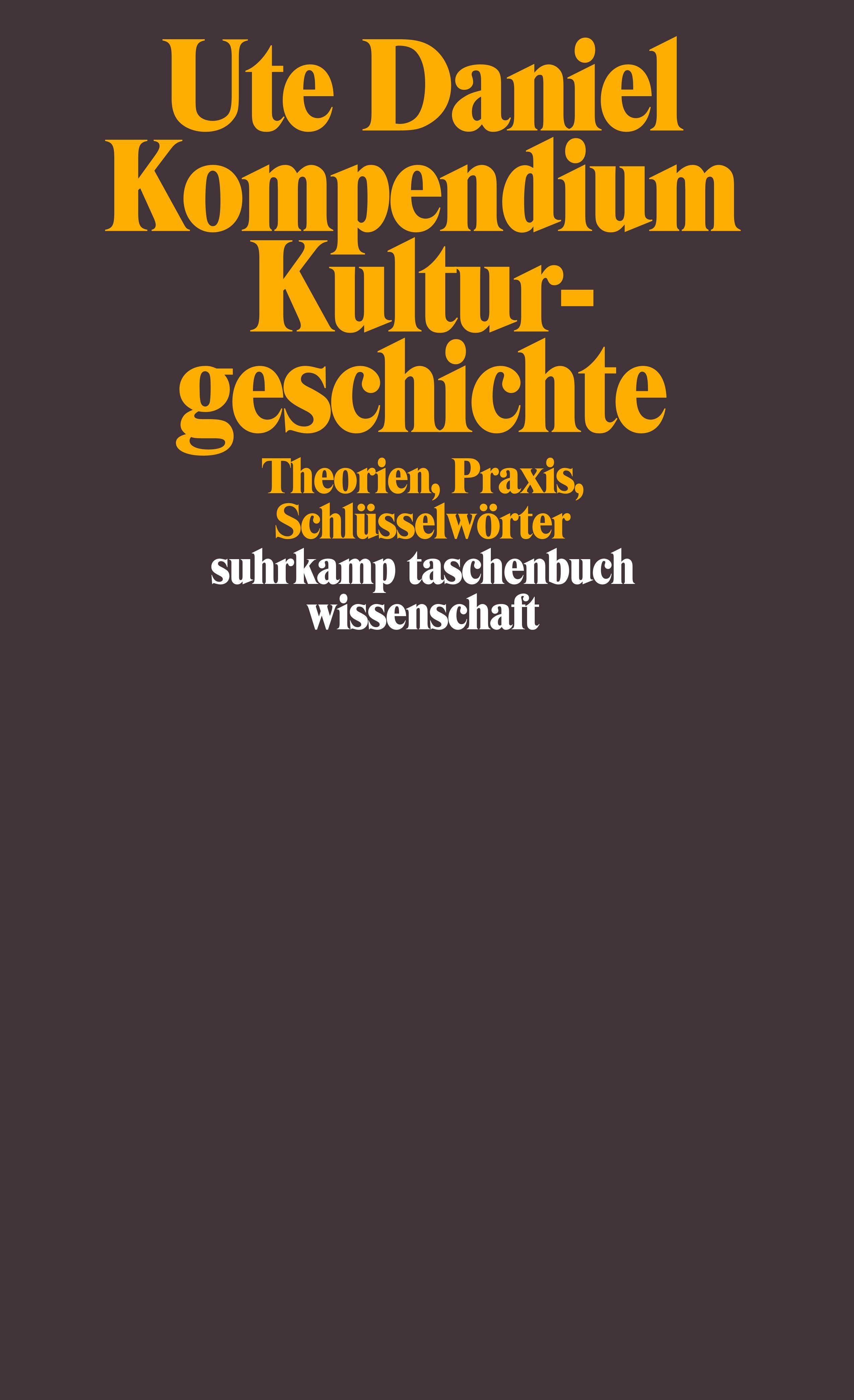 Vorderes Coverbild Kompendium Kulturgeschichte