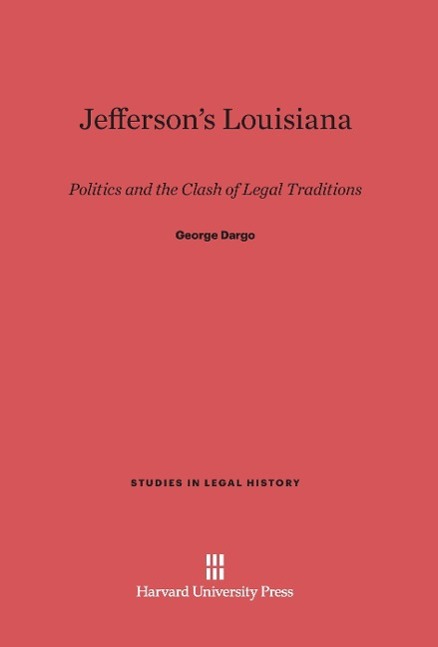 Vorderes Coverbild Jefferson's Louisiana