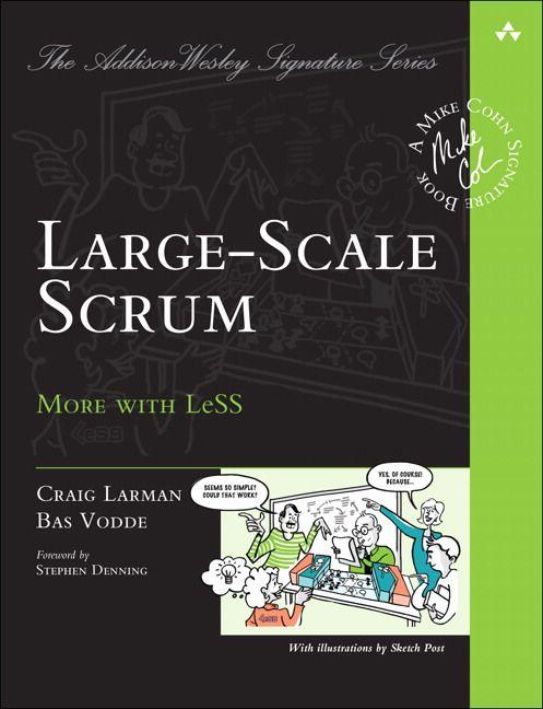 Vorderes Coverbild Large-Scale Scrum