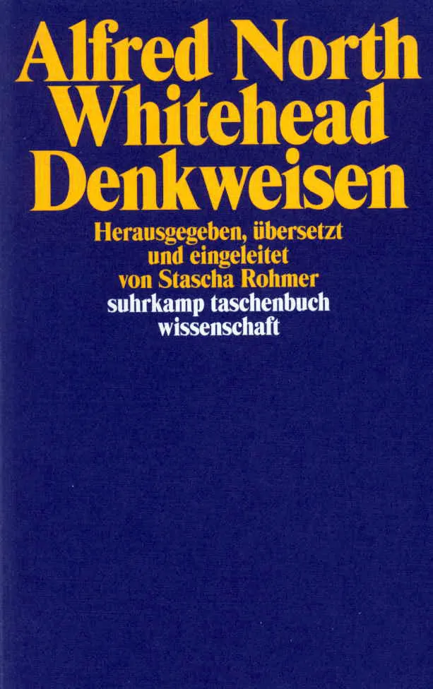 Vorderes Coverbild Denkweisen