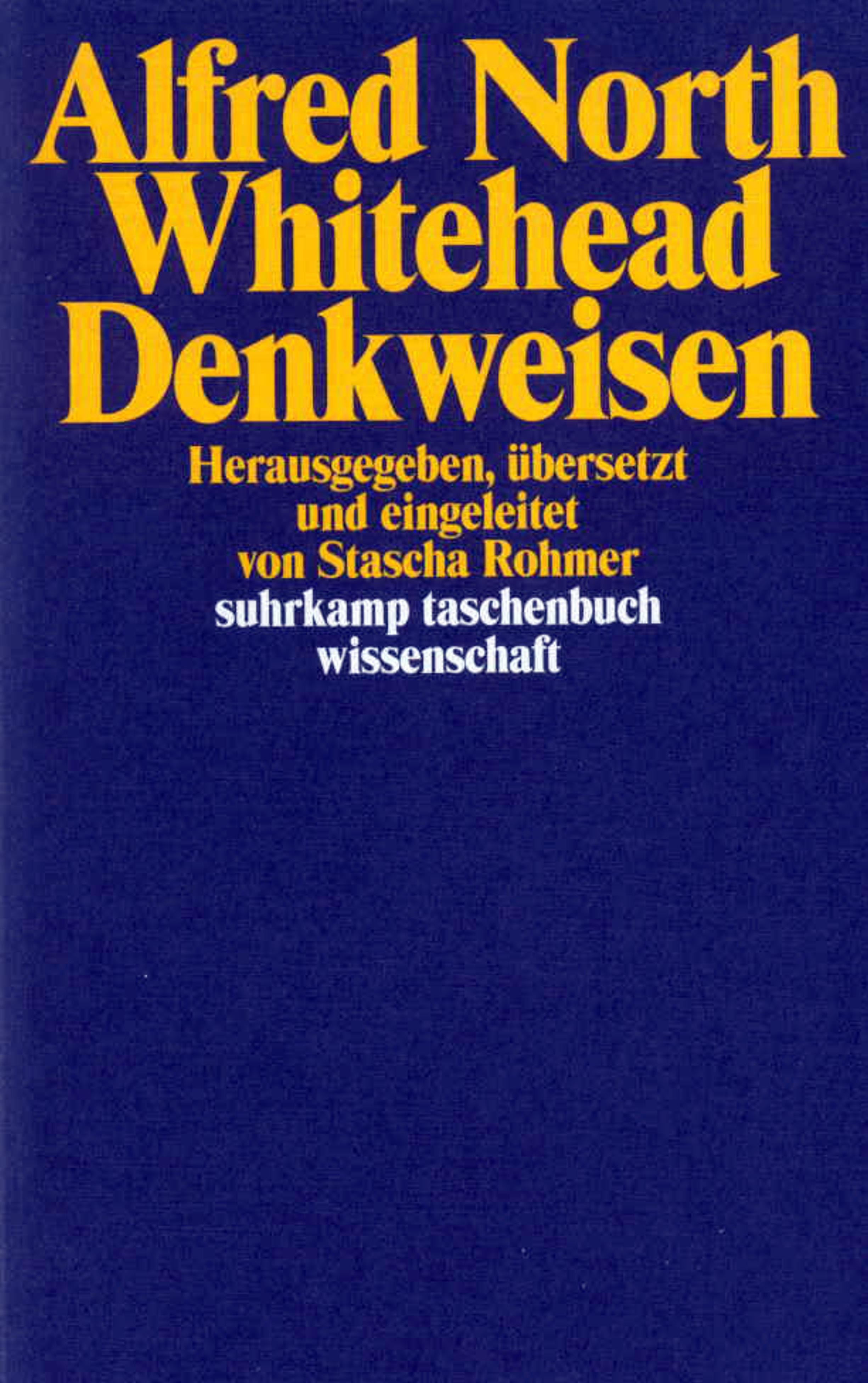 Vorderes Coverbild Denkweisen