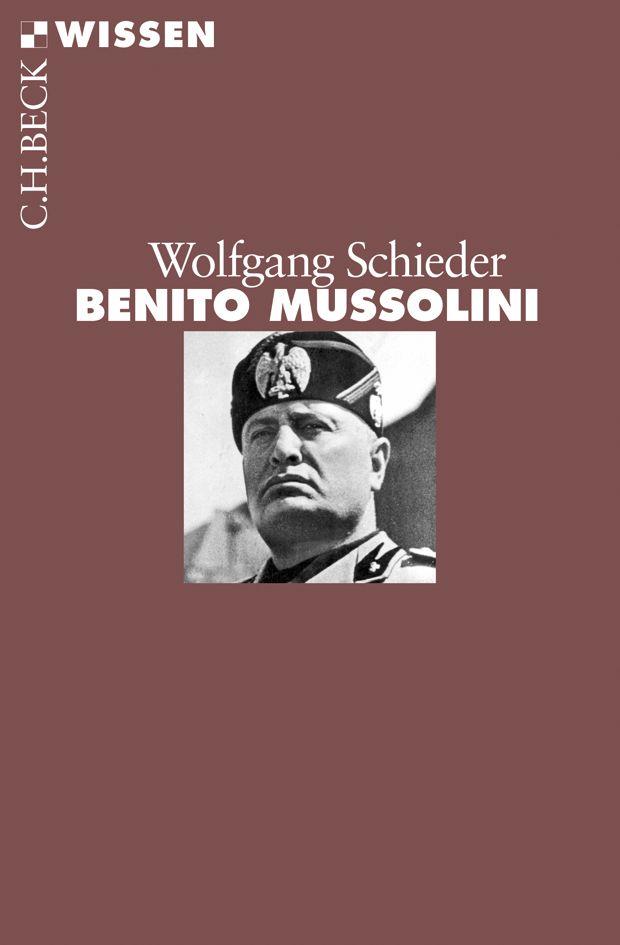 Vorderes Coverbild Benito Mussolini