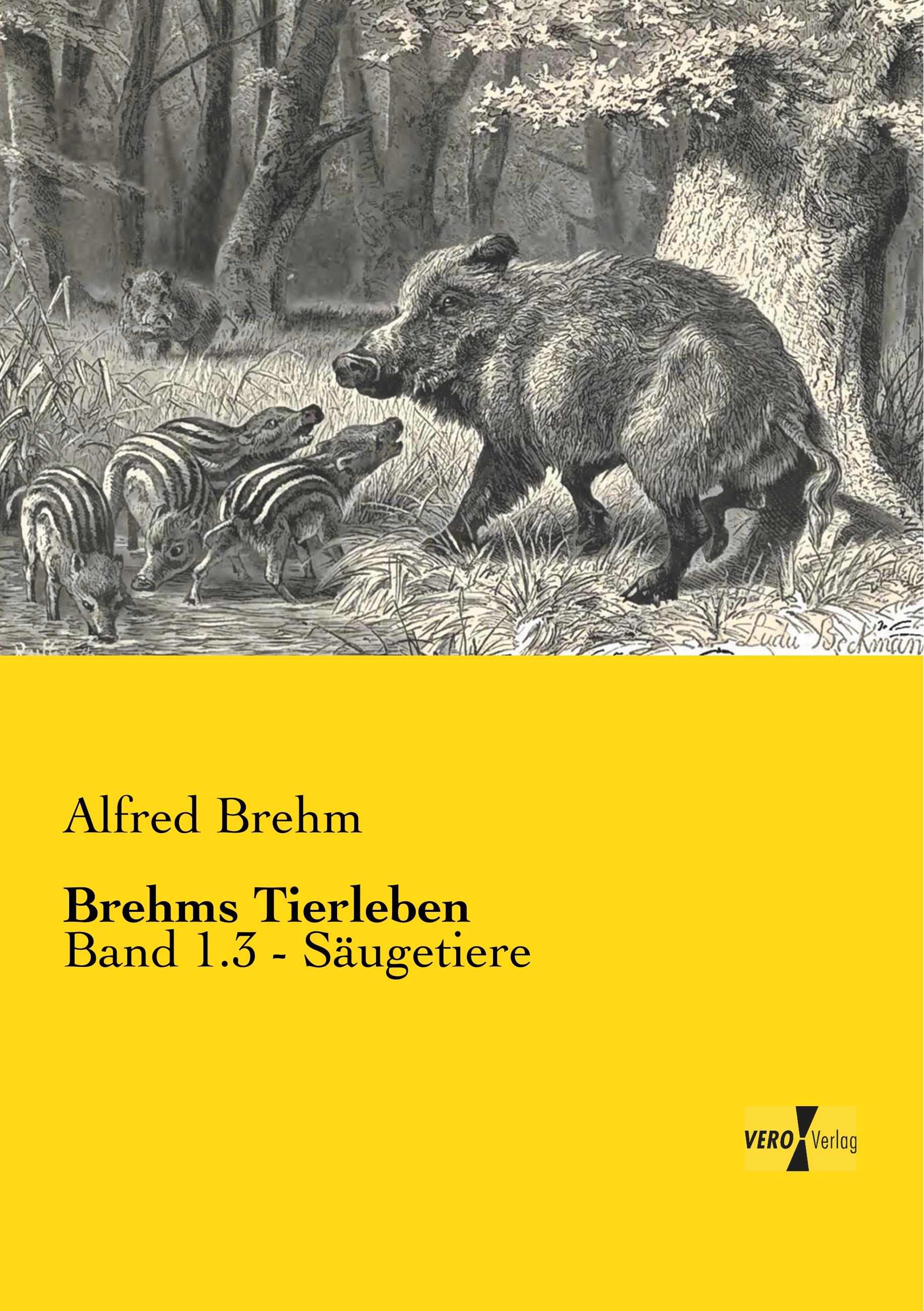 Vorderes Coverbild Brehms Tierleben