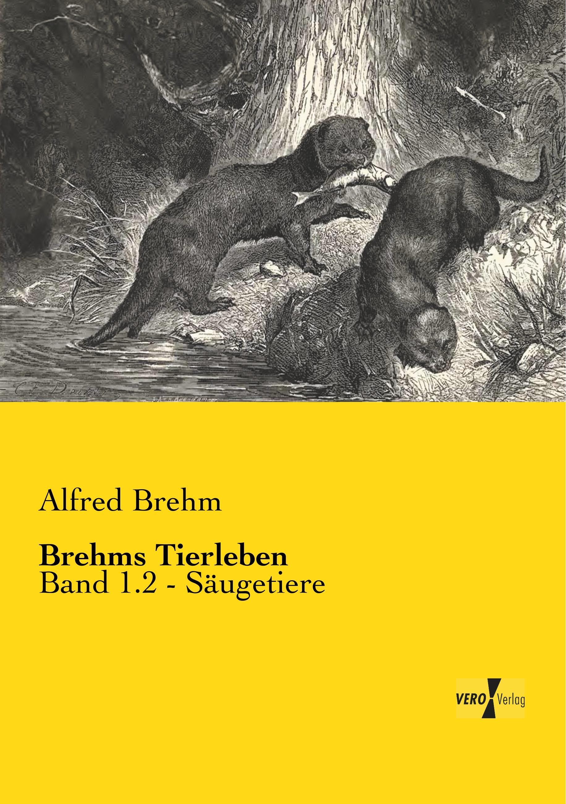 Vorderes Coverbild Brehms Tierleben