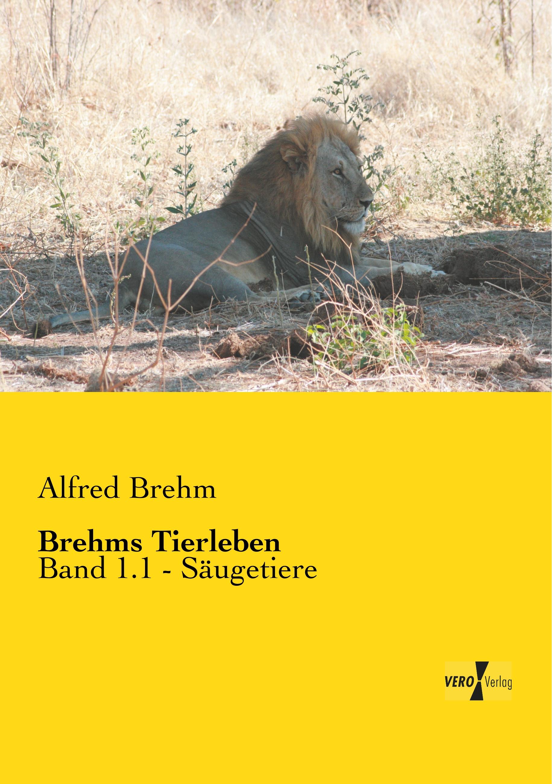 Vorderes Coverbild Brehms Tierleben