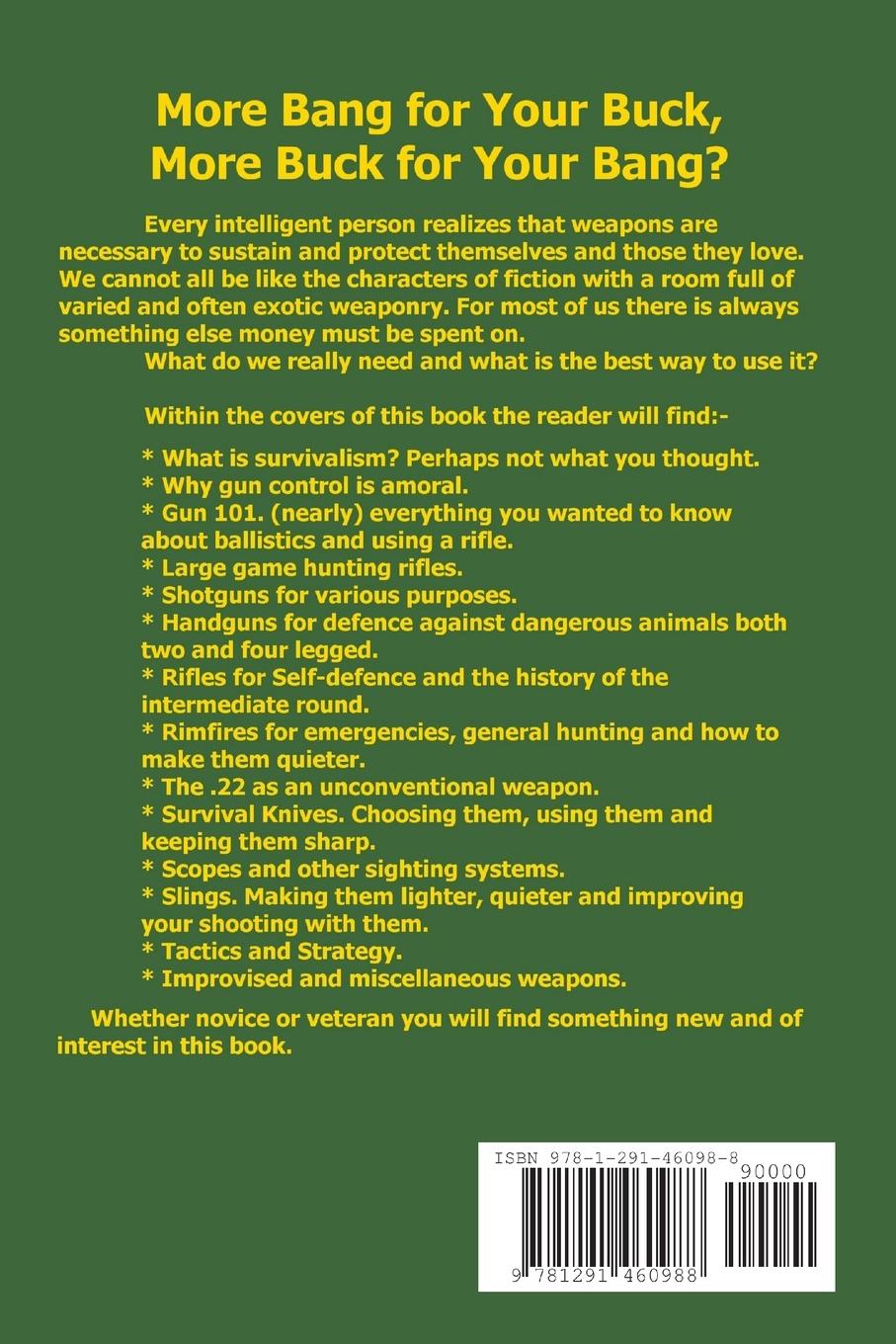 Rückseitencover Survival Weapons