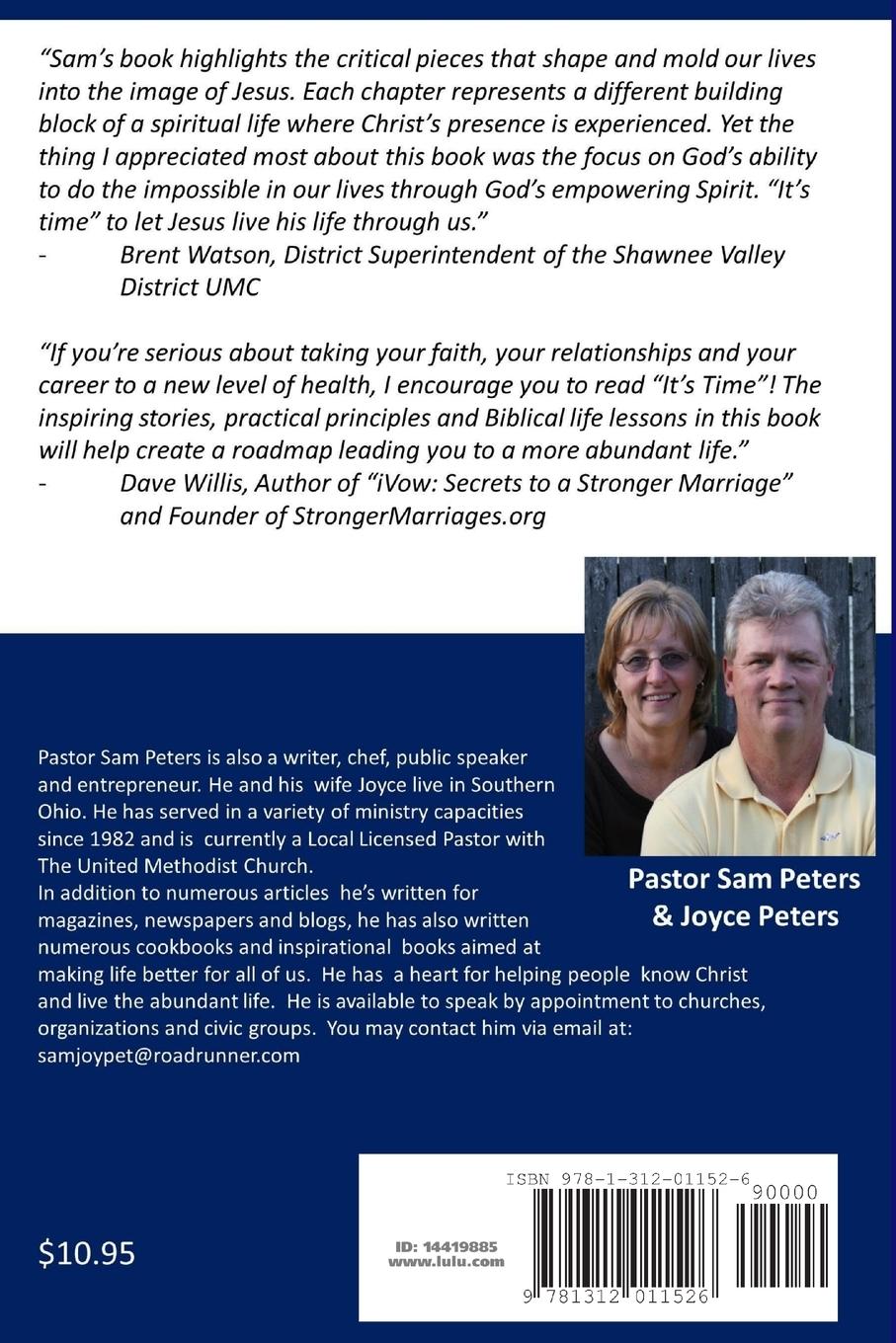 Rückseitencover It's Time