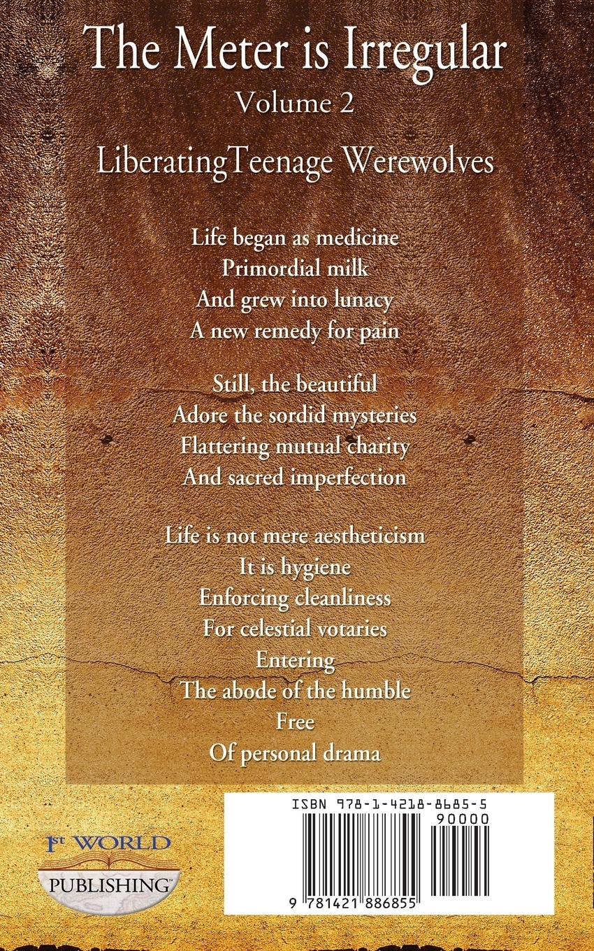 Rückseitencover The Meter Is Irregular, Volume 2 - Unleashing Teenage Werewolves