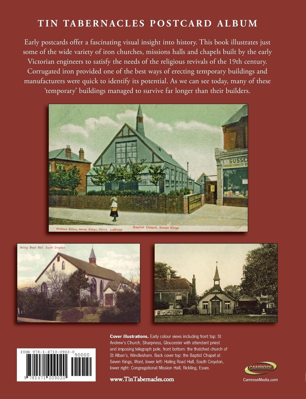 Rückseitencover Tin Tabernacles Postcard Album