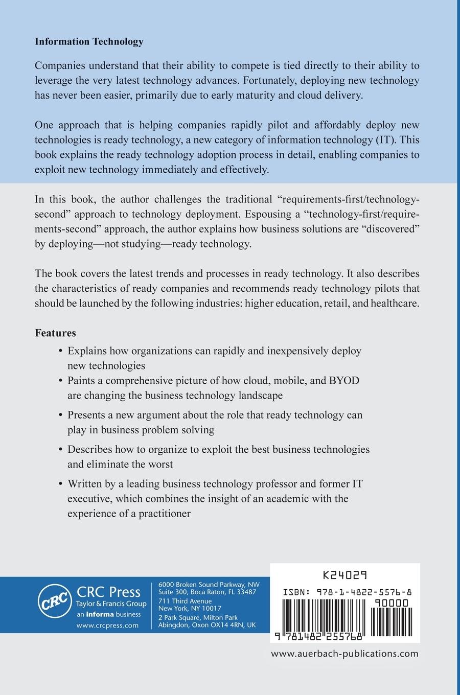 Rückseitencover Ready Technology