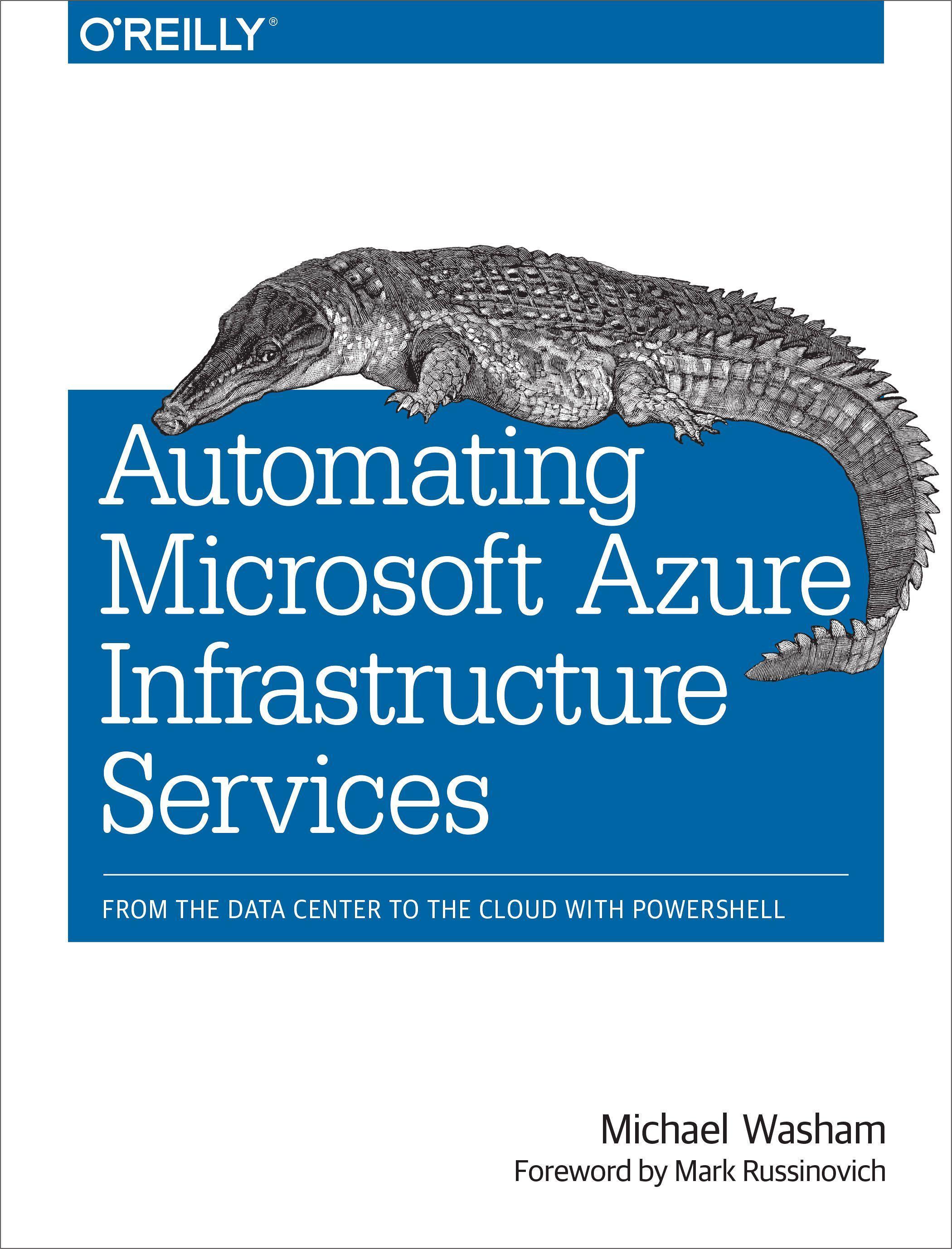 Vorderes Coverbild Automating Microsoft Azure Infrastructure Services