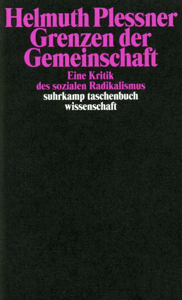 Vorderes Coverbild Grenzen der Gemeinschaft