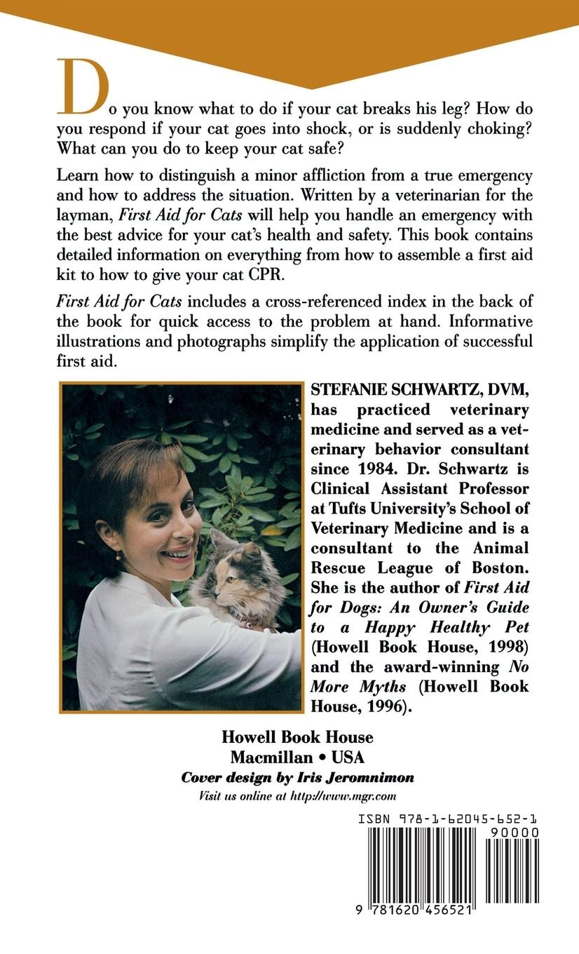 Rückseitencover First Aid for Cats